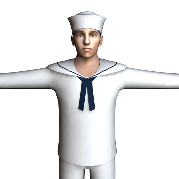 navy male 02 ma - Navy Male 02 by ignisfatuus